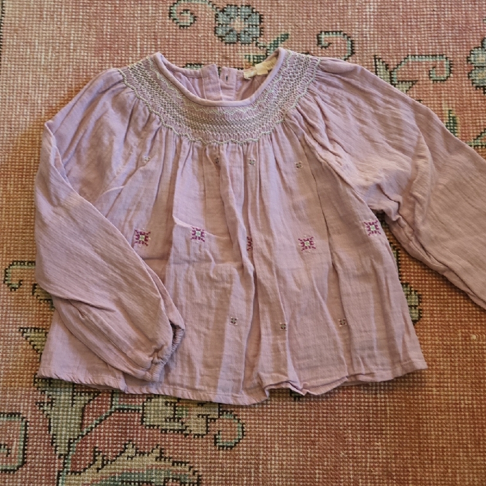 Lavender Kids Top